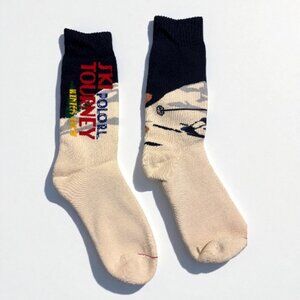 ⛷Polo Ralph Lauren “Ski Tourney” Deco Fun Socks – Women’s One Size – Never Worn